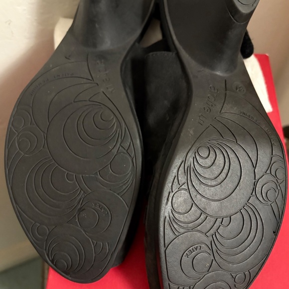 Arche Exor Black Sandal Nubuck Great Condition! Size 37 EU 6-6.6 US - Picture 3 of 8